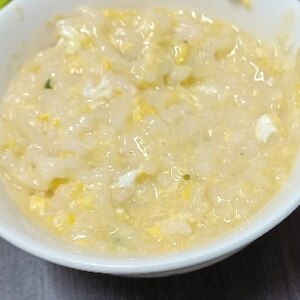 生姜風味の卵雑炊